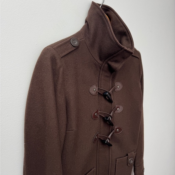 Brown Military Style Jacket - Picture 2 of 3